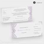 Hochzeitseinladung Photoshop Vorlage Fabelhaft Hochzeitseinladung Einsame Spitze Ticket 21 X 10 Cm
