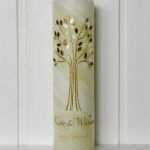 Hochzeitskerze Gestalten Vorlagen Wunderbar Traukerze Selbst Gestalten Hochzeit