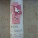 Hochzeitskerze Selber Machen Vorlagen Erstaunlich Unsere Hochzeitskerze tortenfigur Fotos