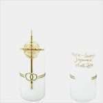 Hochzeitskerze Selber Machen Vorlagen Neu Hochzeitskerze Selbst Gestalten Kristall Kreuz