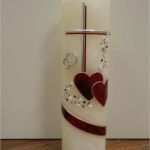 Hochzeitskerzen Selber Gestalten Vorlagen Erstaunlich Hochzeitskerze Selbst Gestalten Taufkerze Kommunionkerze