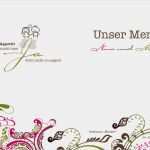 Hochzeitsmenükarten Vorlagen Cool Menükarten Ja ist Antwort