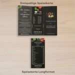 Hochzeitsmenükarten Vorlagen Hübsch Individueller Speisekartendruck Speisekarten Für