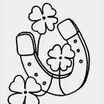 Hochzeitsmotive Vorlagen Großartig Hufeisen Mit Kleeblaetter Ausmalbild & Malvorlage Silvester