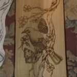 Holz Branding Vorlagen Inspiration Holz Brennen Vogel