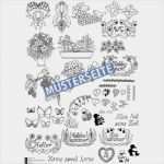 Holz Branding Vorlagen Süß Vorlagenmappe Brandmalerei