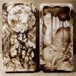 Holz Brandmalerei Vorlagen Cool Pyrogravure Sur Bois Techniques De Base Et Créations