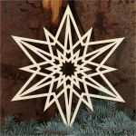 Holz Brandmalerei Vorlagen Hübsch Stern Fensterbilder Deko Aus Holz Und Acrylglas Für