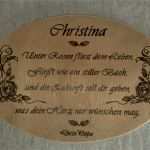 Holz Brandmalerei Vorlagen Neu Holz Schild Mit Spruch