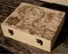 Holz Gravieren Vorlagen Erstaunlich Lord Of the Rings Middle Earth Map Woodburned Box