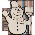Holz Schneemann Vorlage Gut Fensterbild Schneemann Aus Holz 7 7 Cm