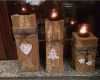 Holzdeko Weihnachten Vorlagen Luxus Kerzenständer Aus Holz Diy Upcycling