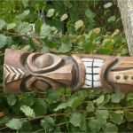 Holzfiguren Für Den Garten Vorlagen Schönste Tiki Holzkunst Kettensägenkunst Holzfiguren Für Haus Und