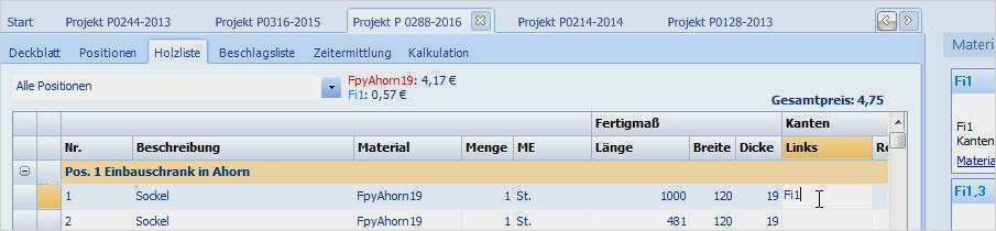 Holzliste Vorlage Schreiner Erstaunlich Vectorworks Tischlercad