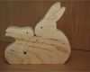 Holzpuzzle Vorlagen Bewundernswert Wood Puzzle Wooden Puzzle Wooden Rabbit Puzzle Rabbits Family