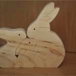 Holzpuzzle Vorlagen Bewundernswert Wood Puzzle Wooden Puzzle Wooden Rabbit Puzzle Rabbits Family