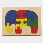 Holzpuzzle Vorlagen Einzigartig Holzpuzzle &quot;elefant&quot; Aus Massivem Holz Gefertig Bei Holz