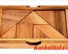 Holzpuzzle Vorlagen Einzigartig Tangram Rechteck Holzpuzzle 7 Teilig