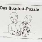 Holzpuzzle Vorlagen Fabelhaft Das Quadrat Puzzle