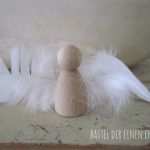 Holzscheit Engel Flügel Vorlage Erstaunlich Federengel Aus Holz Mamablog & Shop by Elfenkind