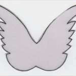 Holzscheit Engel Flügel Vorlage Schön Vorlage Engelsflügel Basteln