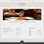 Homepage Vorlage Inspiration Elegante Restaurant Homepage Vorlage