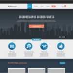 Homepage Vorlagen Free Hübsch Flat Business Website Template Free Psd