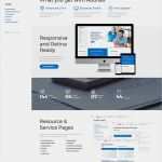 Homepage Vorlagen Responsive Genial Website Vorlage Für Web Entwicklung