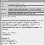 Hotel Buchen E Mail Vorlage Schönste Muster & Tipps Für E Mail Bewerbung