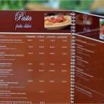 Hotel Flyer Vorlage Großartig Speisekarte Mit Spiralbindung Drucken