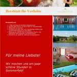 Hotel Flyer Vorlage Neu Gutscheine Wellness Und Romantik Hotel & Spa sommerfeld