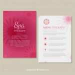 Hotel Flyer Vorlage Neu Spa Center Preisliste Vorlage