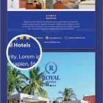 Hotel Flyer Vorlage Süß Royal Hotels Flyer Template