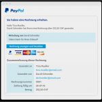 Html Email Vorlage Erstellen Wunderbar E Mail Rechnungen – Lösungen Für Paypal Geschäftskunden
