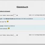 Html Homepage Vorlagen Fabelhaft Gästebuch PHP Script Mit Spamschutz Für Homepage Zum Download