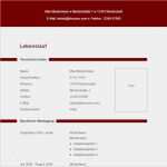 Html Lebenslauf Vorlage Erstaunlich Vordruck Tabellarischer Lebenslauf Lebenslauf Beispiel
