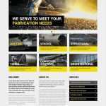 Html Website Code Vorlage Luxus Website Vorlage Für Stahlwerk
