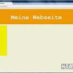 Html Website Erstellen Vorlage Wunderbar HTML & Css Tutorial Moderne Webseite Erstellen Mit Css