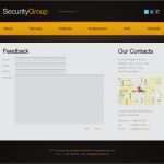 Html Website Vorlage Neu Website Vorlage Für Sicherheits Nst