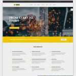 Html5 Homepage Vorlagen Angenehm Website Vorlage Für Baufirma