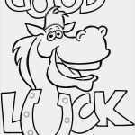 Hufeisen Vorlage Zum Ausdrucken Erstaunlich Ausmalbild Viel Glück