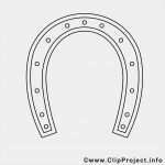 Hufeisen Vorlage Zum Ausdrucken Großartig Hufeisen Bild Zum Ausmalen