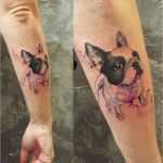 Hunde Tattoos Vorlagen Bewundernswert Simona Blanar Watercolor Dog Tattoo