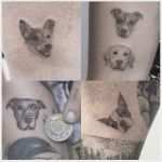 Hunde Tattoos Vorlagen Einzigartig Small Dog Face Tattoo In Pinterest