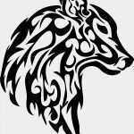Hunde Tattoos Vorlagen Hübsch Tiere Tattoobild Hund Wolf Tattoomotive Tribal Art Black