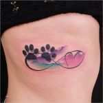 Hunde Tattoos Vorlagen Schönste I Like the Watercolor and Infinity with My Family Name
