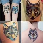 Husky Tattoo Vorlagen Schönste Geometrische Tattoos Bilder 40 Fantastische Varianten