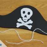 Hut Basteln Vorlage Erstaunlich Anleitung Einfachen Piratenhut In 15 Minuten Basteln