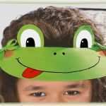 Hut Basteln Vorlage Genial Schirmmütze "frosch" Basteln Mit Kindern