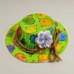 Hut Basteln Vorlage Neu Ines Felix Kreatives Zum Nachmachen Hüte Aus Muffinförmchen